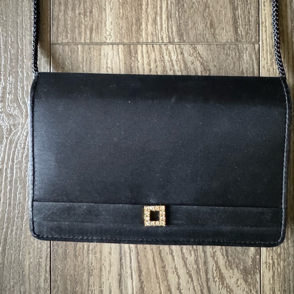 Valerie Stevens - Black Crossbody Evening purse